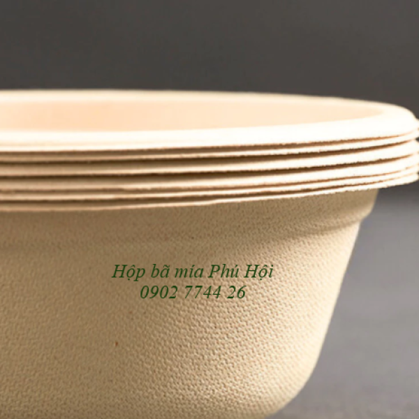 Tô bã mía nắp PP 850ml